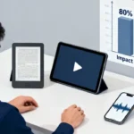 a man looking at a monetizing graph