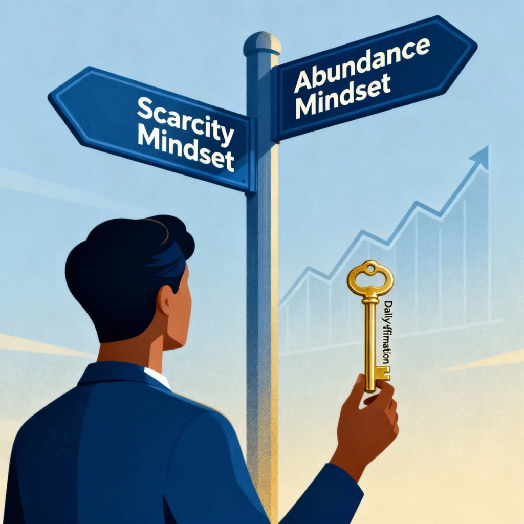 a person standing at a crossroads of two paths: one path labelled resolution.