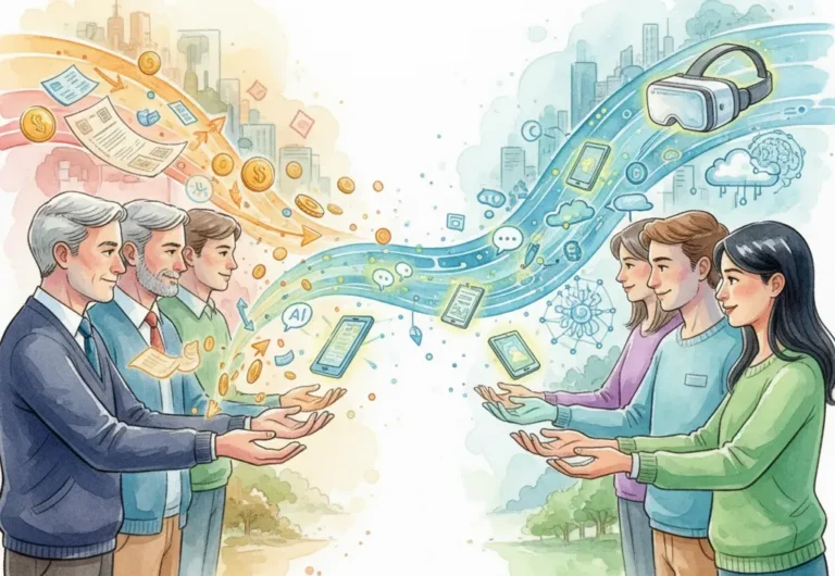 The Baby Boomers to Millennials Wealth Shift