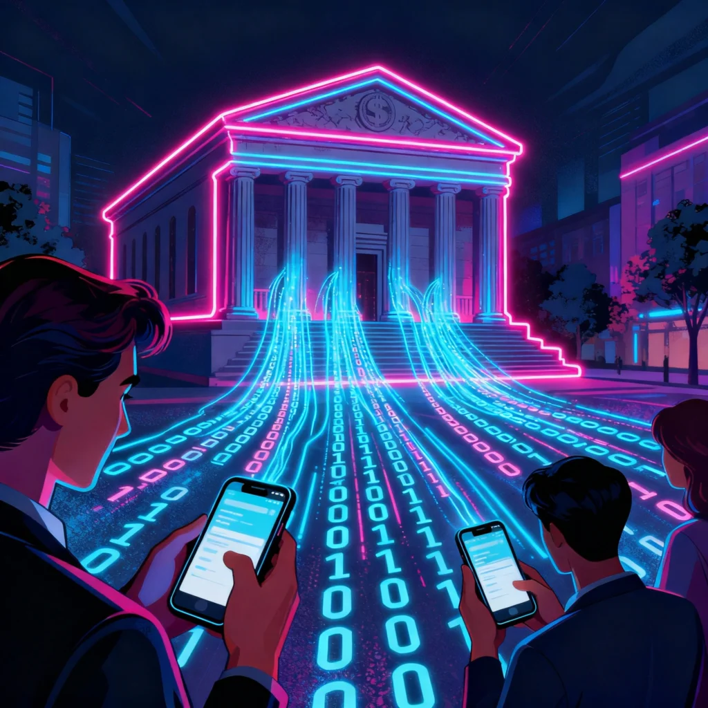 Visualising how a central bank’s digital currency might flow into everyday payment devices and transactions